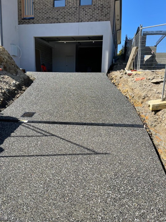 Exposed Aggregrate Driveway